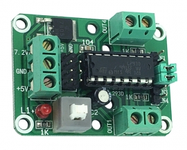 DC Motor Driver Module 5V-12V PWM L293D H-Bridge for 2WD Robot Smart Car